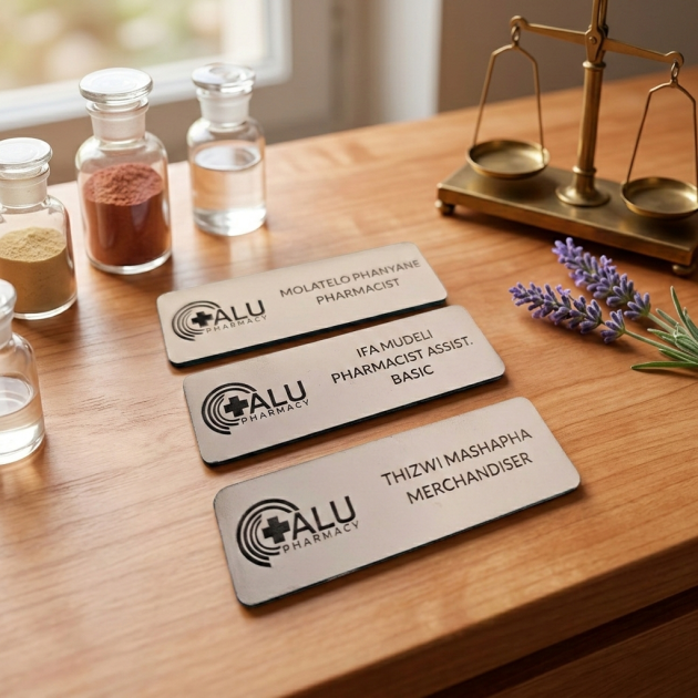 Laser Engraved Name Badges