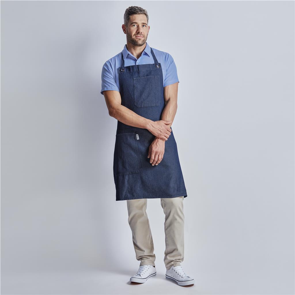 Altitude Crew Bib Denim Apron - Image 2