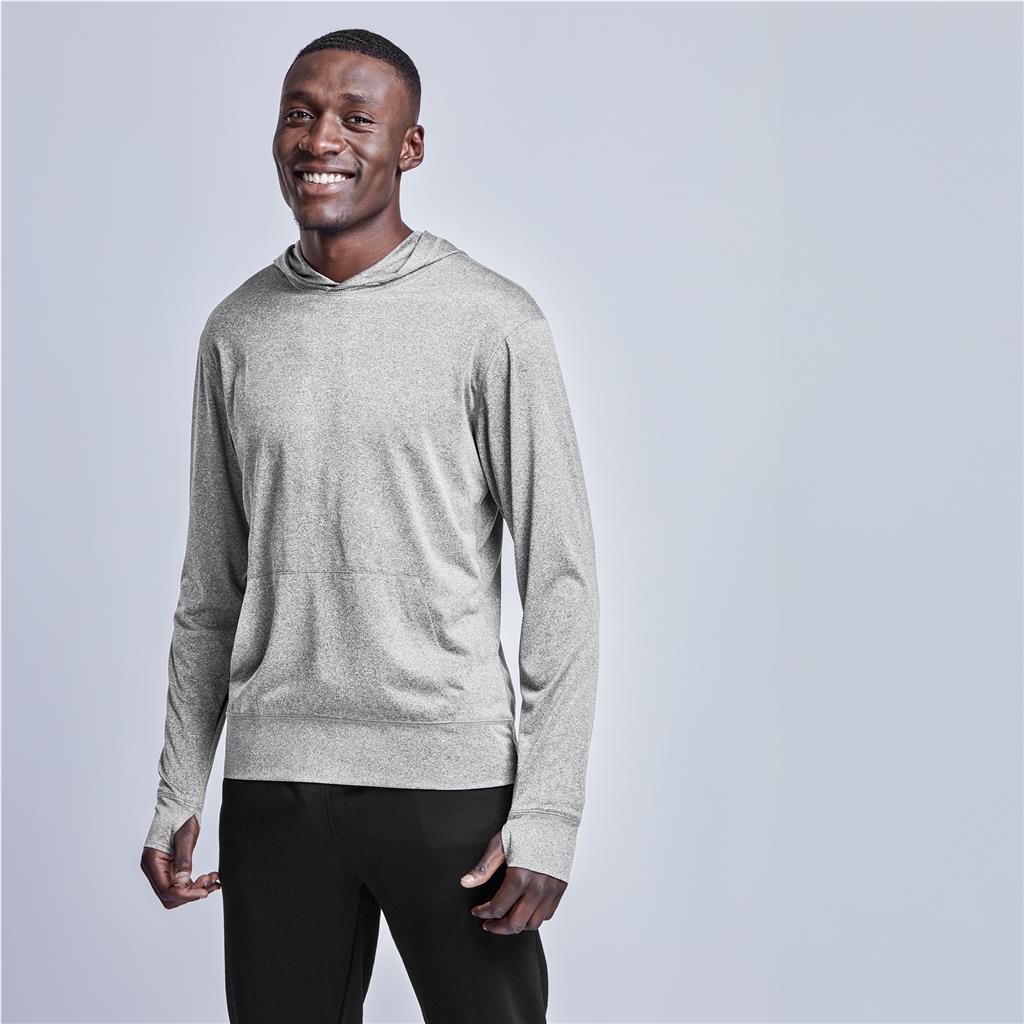 Mens Fitness Lightweight Hooded Sweater - Image 2