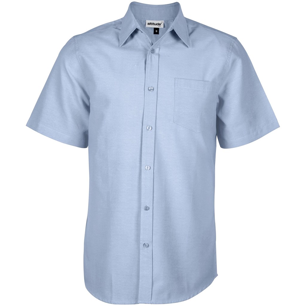 Mens Short Sleeve Oxford Shirt