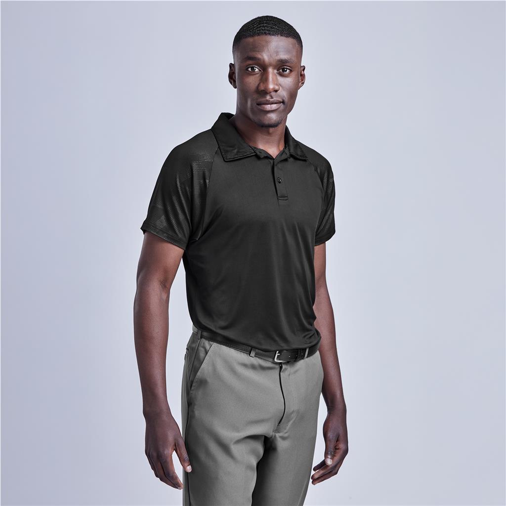 Mens Santorini Golf Shirt - Image 2