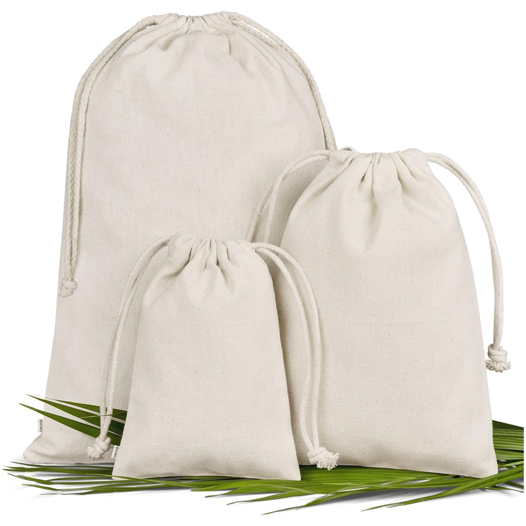 Okiyo Chikara Mini Cotton Drawstring Pouch - Image 2