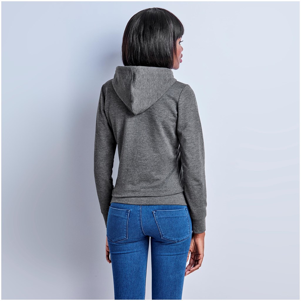 Ladies Bravo Hooded Sweater - Image 2