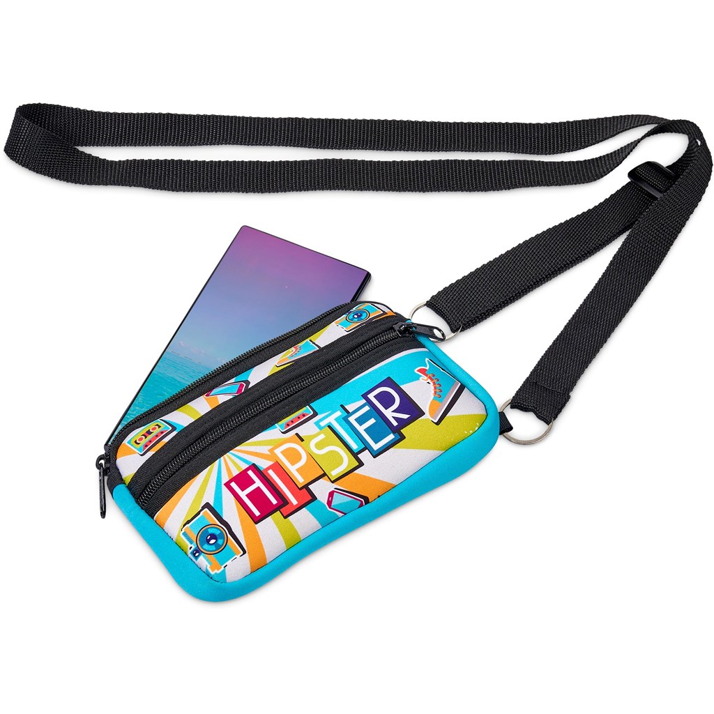 Hoppla Paarl Neoprene Cell Phone Pouch - Image 2