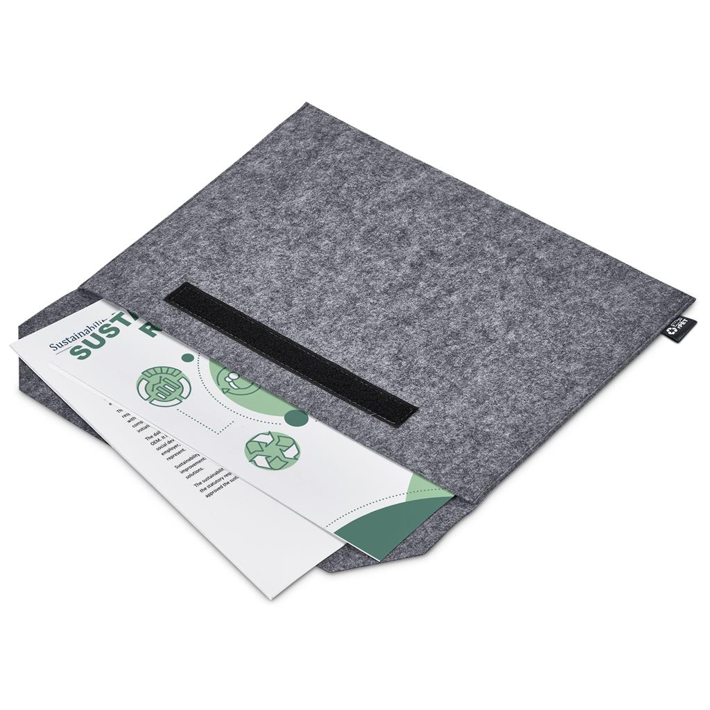 Okiyo Shorui Recycled PET Felt Document Bag - Image 2