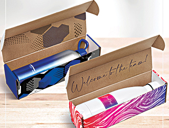 Drinkware in Custom Packaging