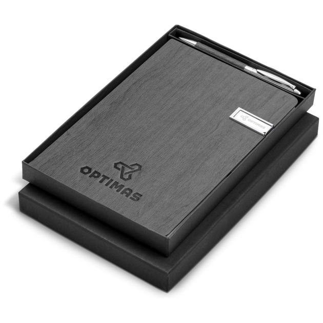 Oakridge USB Notebook & Pen Set
