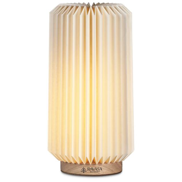 Okiyo Masumi Wood & Paper LED Lamp
