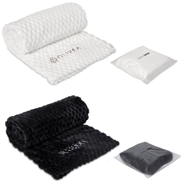 Serendipio Cozy Cloud Fleece Blanket