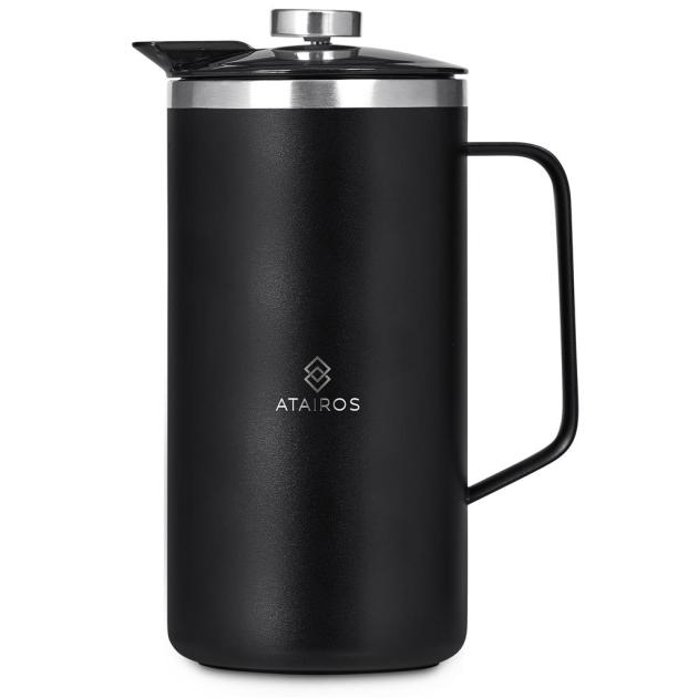 Alex Varga Rostov Stainless Steel Vacuum Coffee Plunger