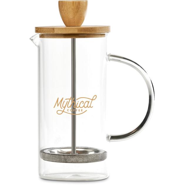 Okiyo Osu Glass & Bamboo Coffee Plunger