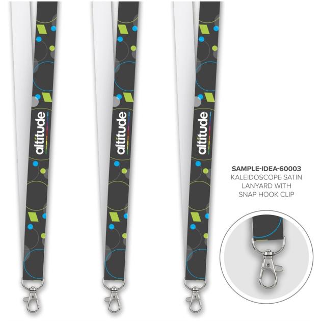 Altitude Kaleidoscope Satin Lanyard