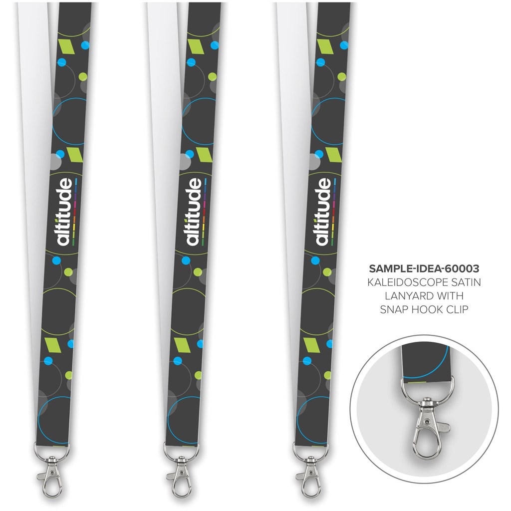Altitude Kaleidoscope Satin Lanyard