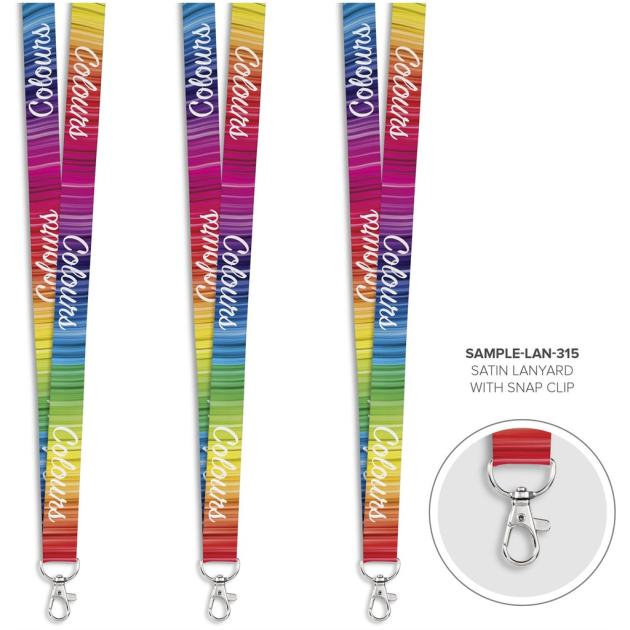 Altitude Satin Pre-branded Lanyard