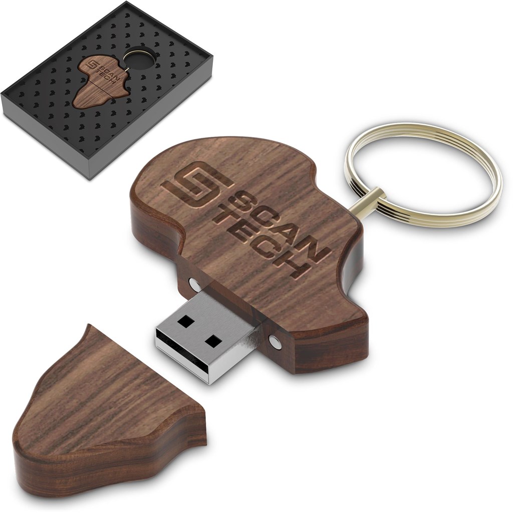Andy Cartwright Afrique Flash Drive Keyholder