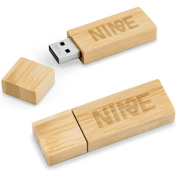 Okiyo Komorebi Bamboo Flash Drive
