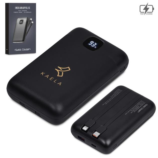Swiss Cougar Indianapolis Fast Charge 22.5W Power Bank