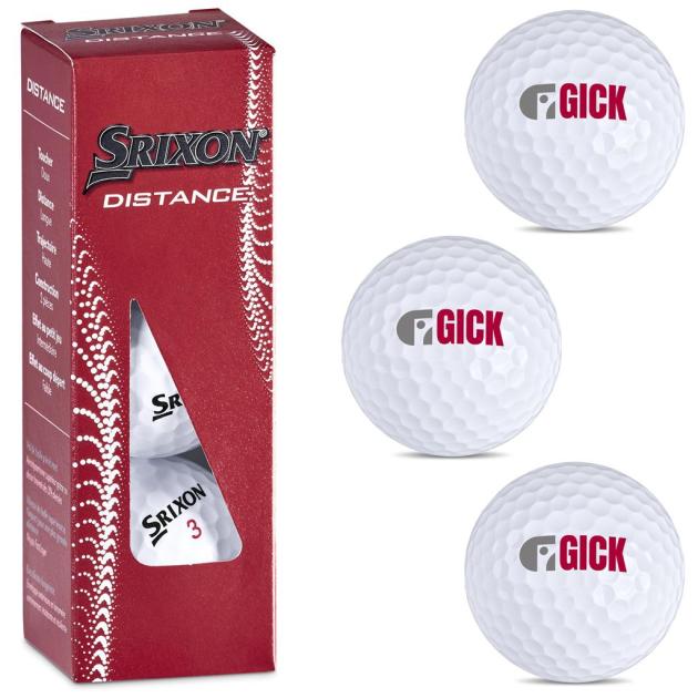 Srixon Distance Golf Balls (Sleeve of 3)