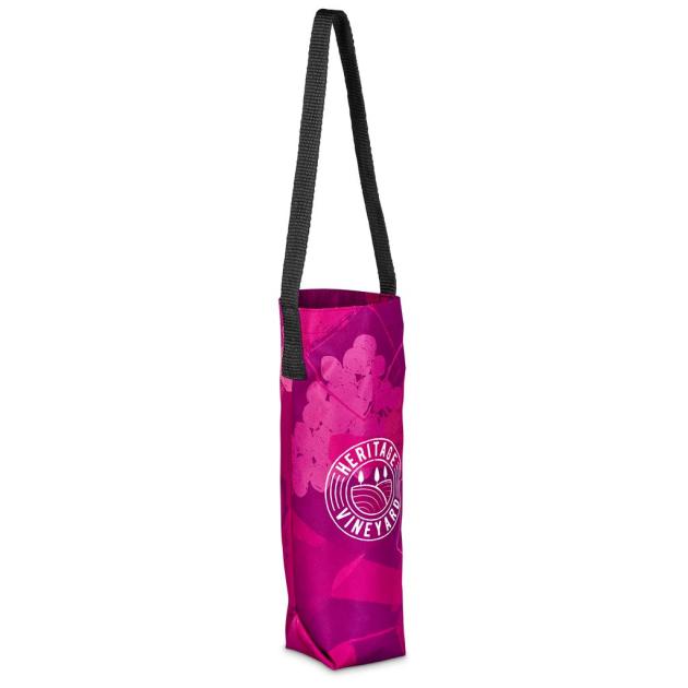 Pre-Production Sample Hoppla Cellaro Polyester Wine Bottle Gift Bag