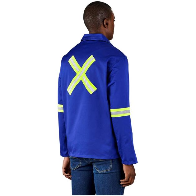 Site Premium Polycotton Jacket - Reflective Arms & Back