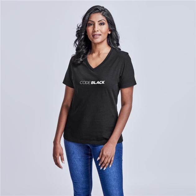 Ladies Super Club 165 V-Neck T