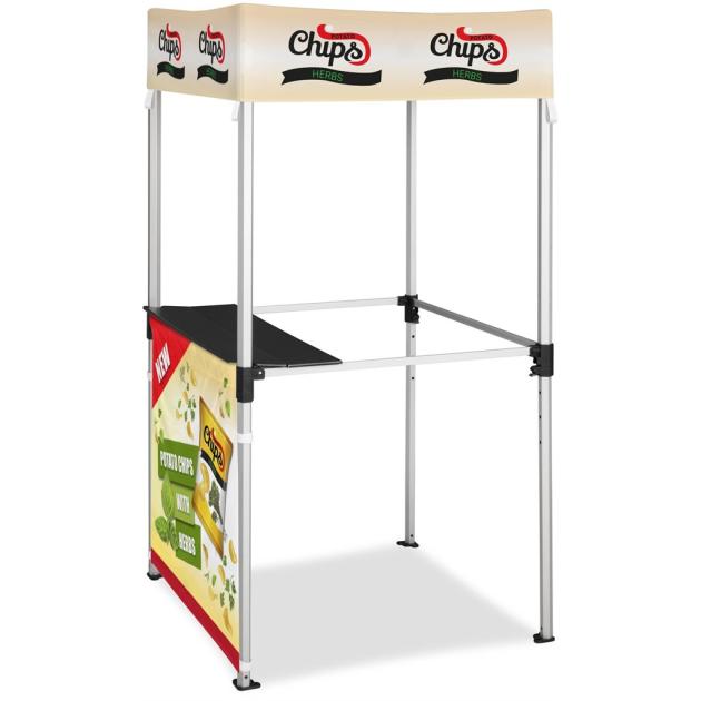 Ovation Sublimated Gazebo 1m X 1m Kiosk - 1 Half