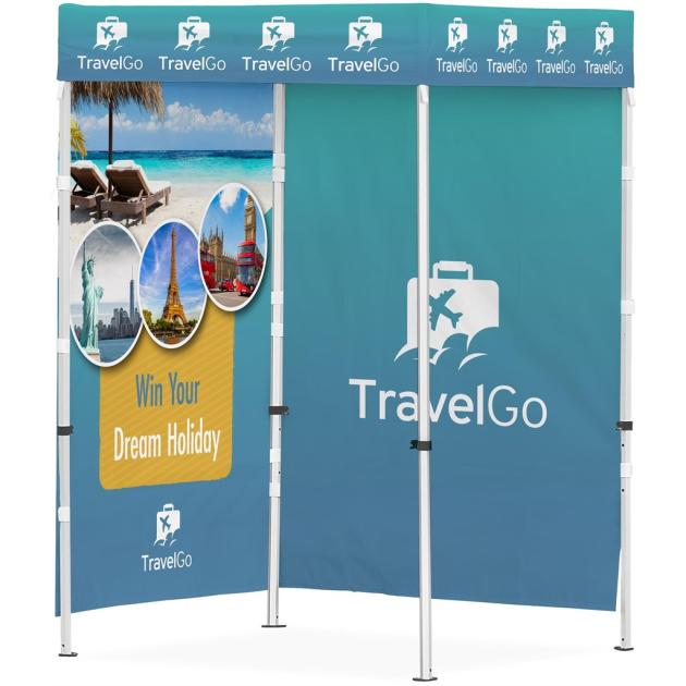 Ovation Sublimated Gazebo 1.5m X 1.5m - 2 Full