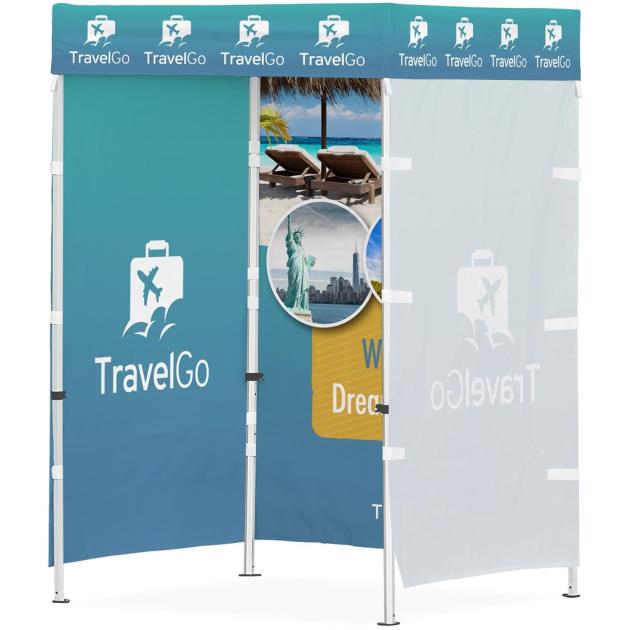 Ovation Sublimated Gazebo 1.5m X 1.5m - 3 Full