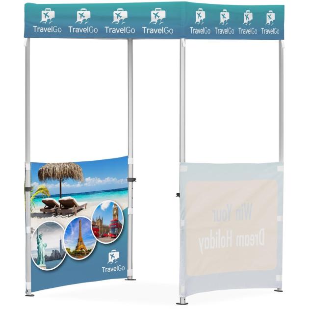 Ovation Sublimated Gazebo 1.5m X 1.5m - 2 Half
