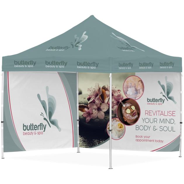 Ovation Sublimated Gazebo 3m X 3m - 2 Full