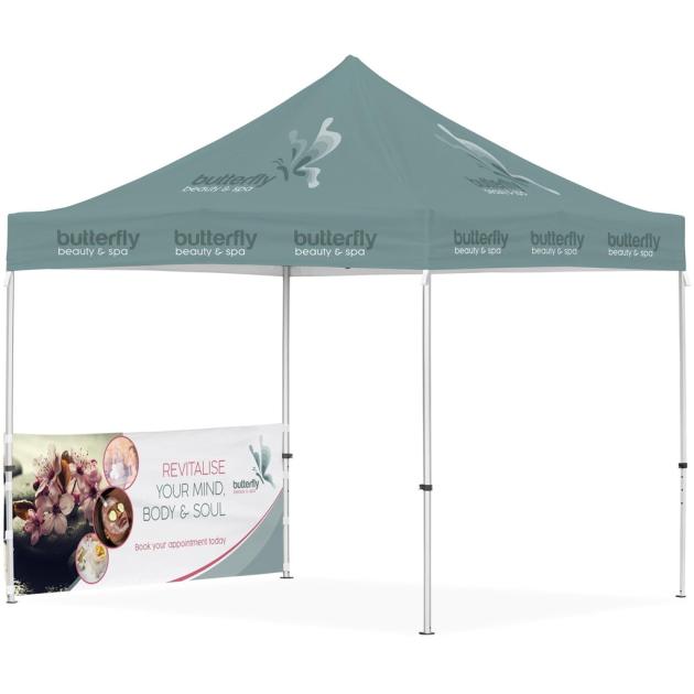 Ovation Sublimated Gazebo 3m X 3m - 1 Half