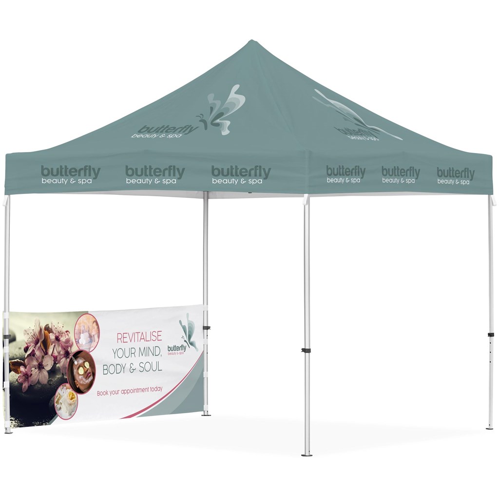 Ovation Sublimated Gazebo 3m X 3m - 1 Half