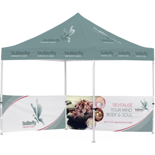 Ovation Sublimated Gazebo 3m X 3m - 2 Half