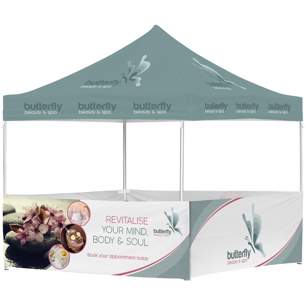 Ovation Sublimated Gazebo 3m X 3m - 4 Half