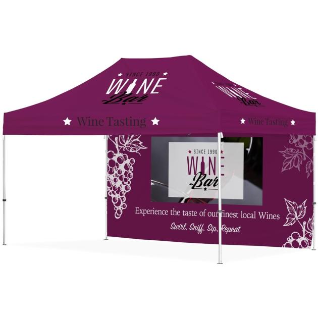 Ovation Sublimated Gazebo 4.5m X 3m - 1 Long Full