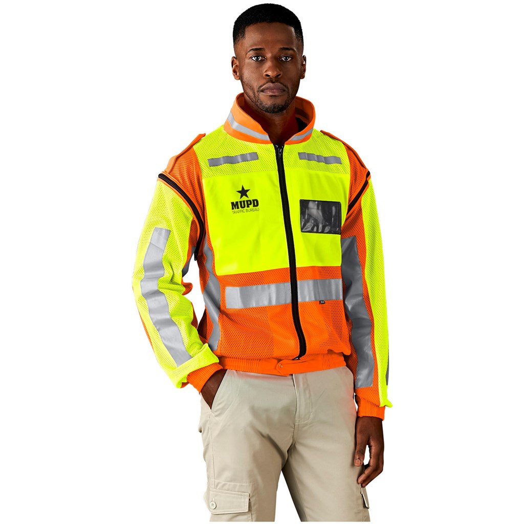 Metro Two-Tone Hi-Viz Reflective Zip