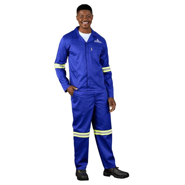 Trade Polycotton Conti Suit - Reflective Arms & Legs
