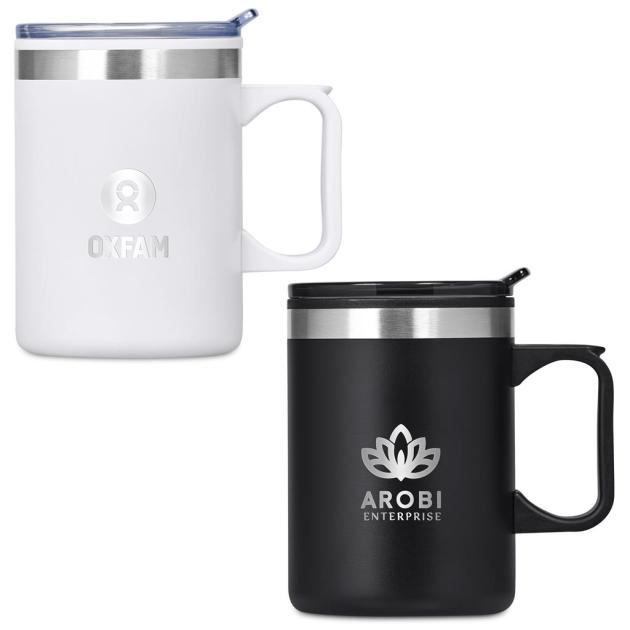 Kooshty Angelo Stainless Steel & Plastic Double-Wall Mug
