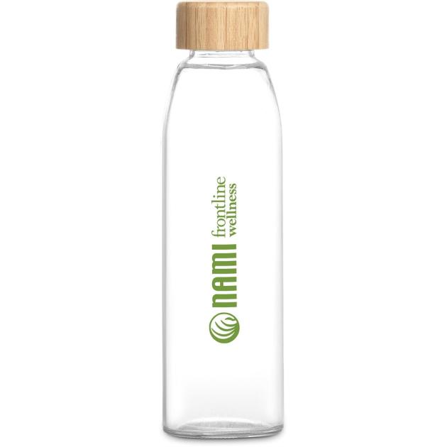 Okiyo Wabi-Sabi Glass Water Bottle
