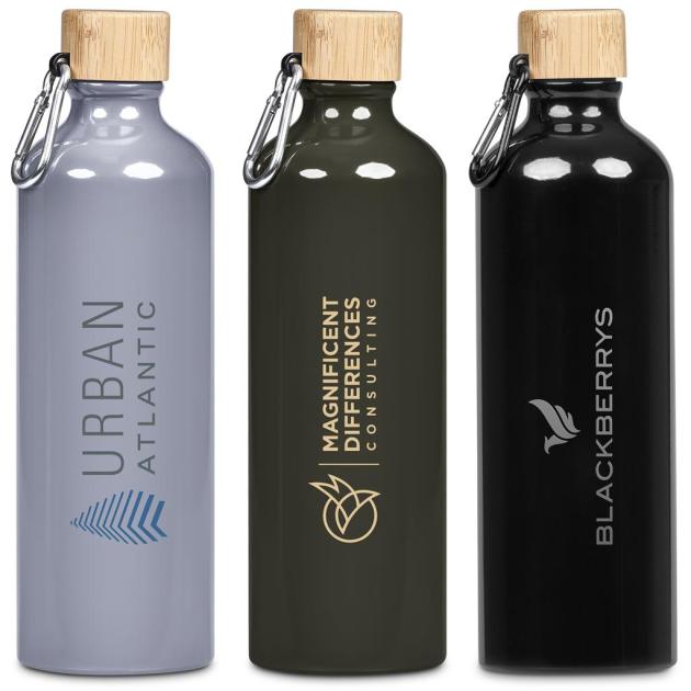 Serendipio Origen Aluminium & Bamboo Water Bottle