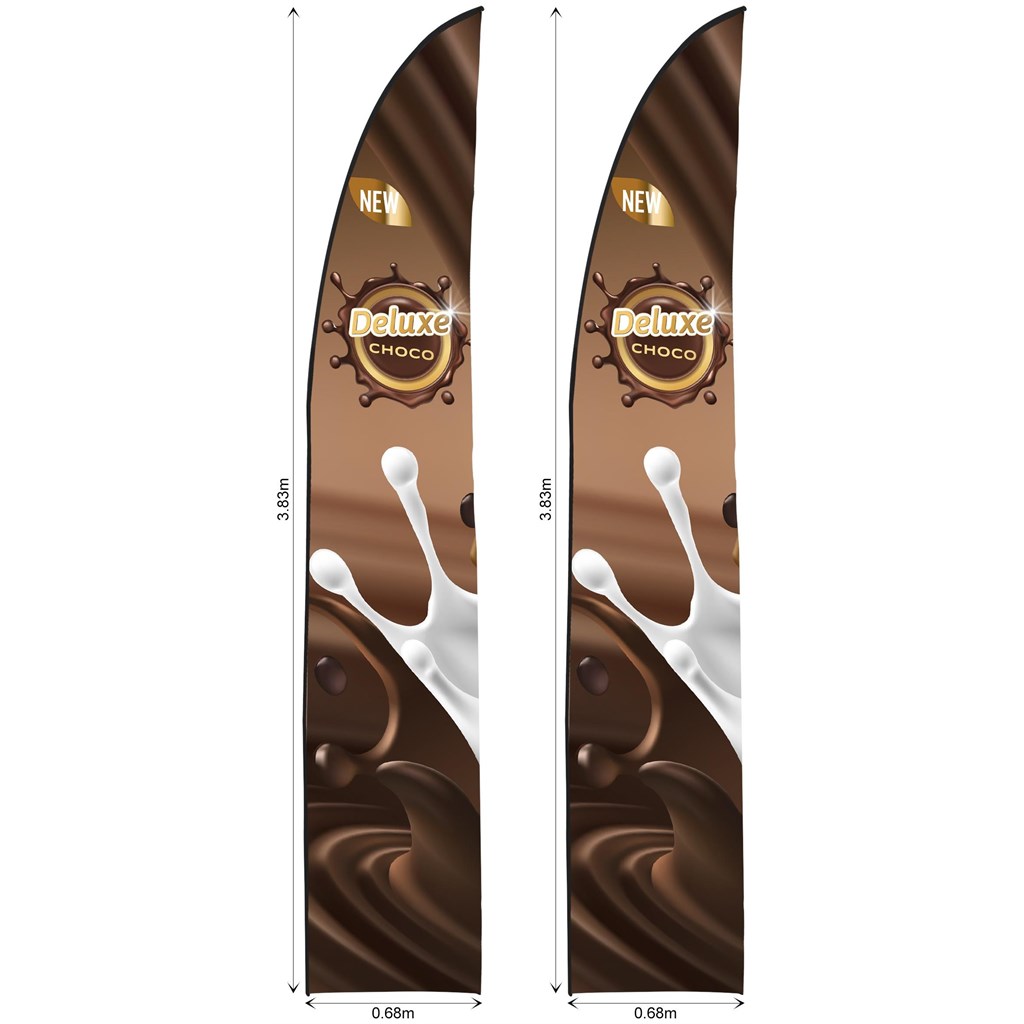 Legend 3m Sublimated Arcfin Flying Banner Skin