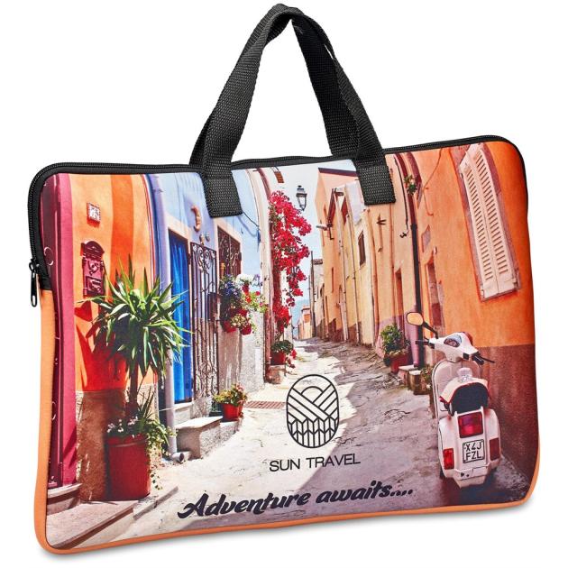 Hoppla Cloud Neoprene Laptop Sleeve with Handles – 15