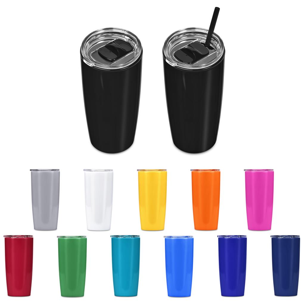 Altitude Daytona Plastic 2-in-1 Double-Wall Tumbler & Straw - Image 2
