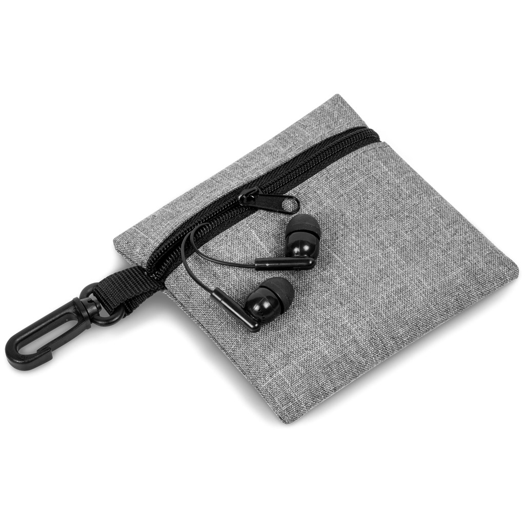 Echo Earbuds In Pouch - Image 2