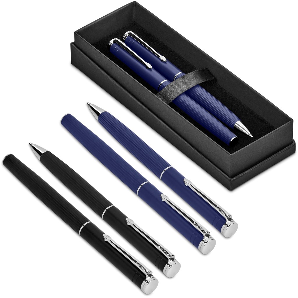Alex Varga Mollino Ball Pen & Rollerball Set - Image 2