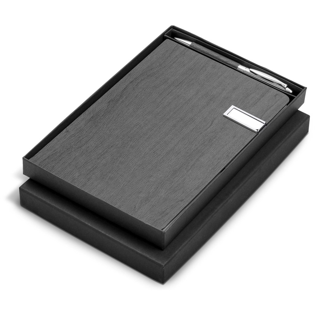 Oakridge USB Notebook & Pen Set - Image 2