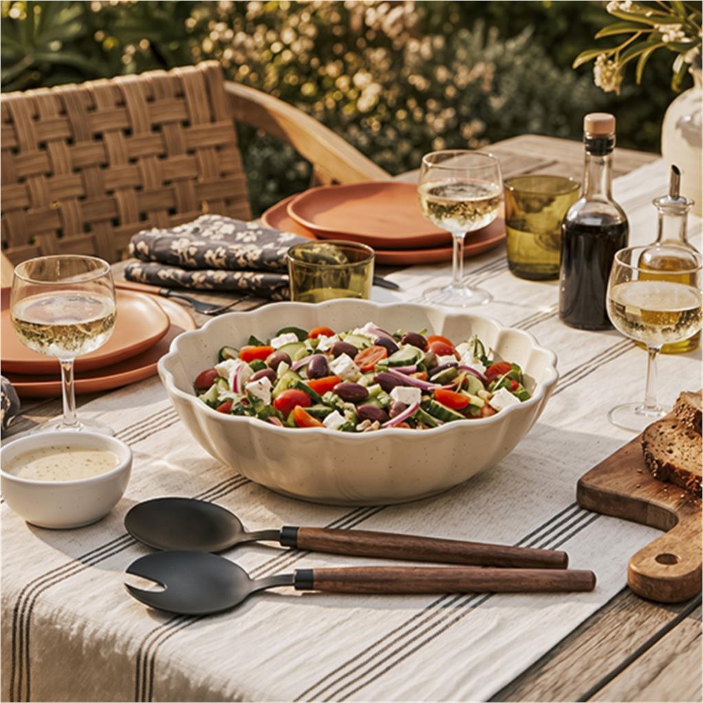 Andy Cartwright Franschhoek Salad Servers Set - Image 2