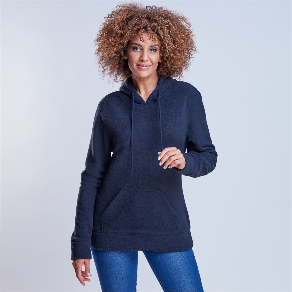 Ladies Dawson Polar Fleece Hooded Sweater - Image 2