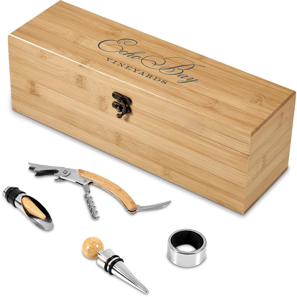Okiyo Wainoka Bamboo Wine Set - Image 2