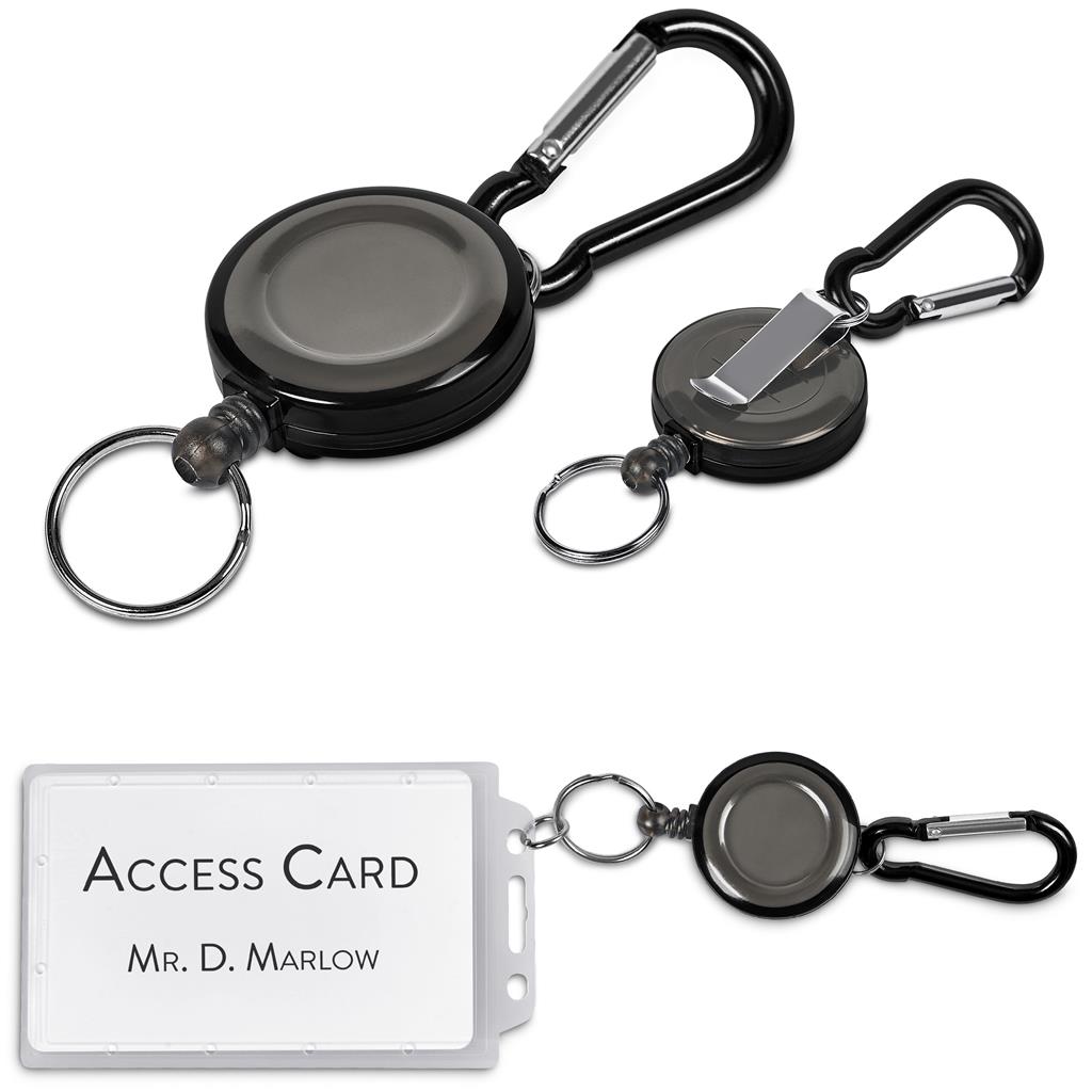 Altitude Swipe Retractable Badge Reel with Carabiner - Image 2